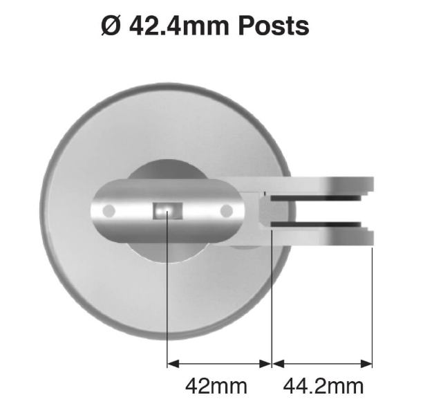 Round Brushed Stainless Steel Baluster Posts – Grade 304