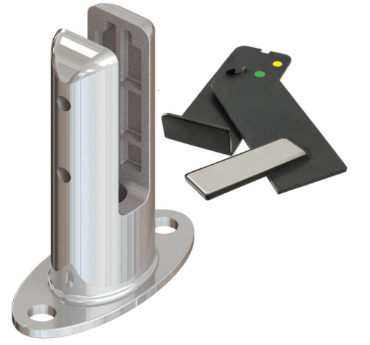 Premium Glass Spigots – Oval & Square Base Fix | Duplex 2205 | Satin & PPC Black