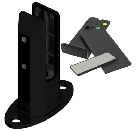 Premium Glass Spigots – Oval & Square Base Fix | Duplex 2205 | Satin & PPC Black
