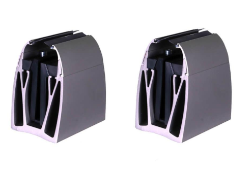 Spiglite Pro Graphite Set - 2 spigots - clamp kit and top clips