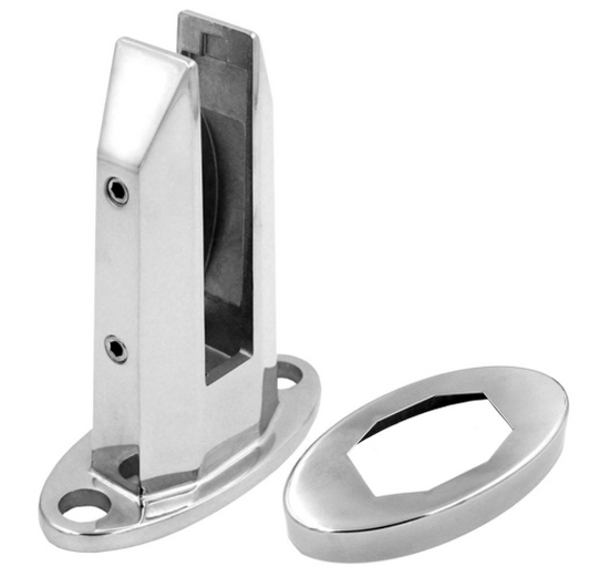 Tilt-Loc® Glass Spigot – Base Fix & Cover | Duplex 2205 | For 12–25.52mm Glass