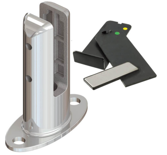 Premium Glass Spigots – Oval & Square Base Fix | Duplex 2205 | Satin & PPC Black