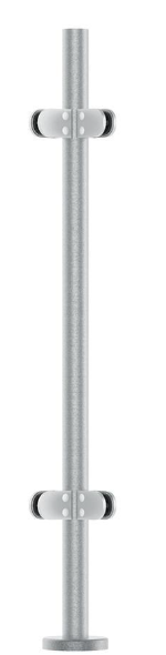 Round Brushed Stainless Steel Baluster Posts – Grade 304